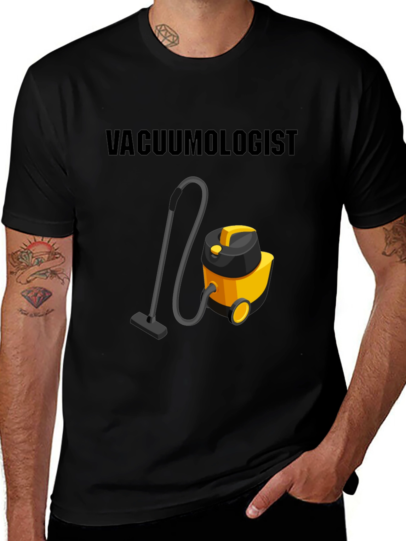 Vacuumologist T-Shirt - Novelty Cleaning Humor Tee